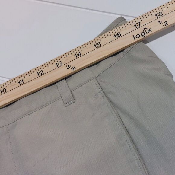 Columbia Women's Medium PFG Roll Up Pants Reg. Beige Omni Shade Hiking - Picture 10 of 12